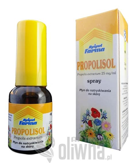 Propolisol Spray 20 Ml Apipol Ulotka Cena I Opinie Apteka