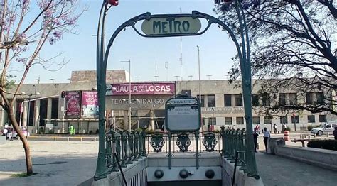 Estación Bellas Artes Linea 2 Del Metro De La Ciudad De México