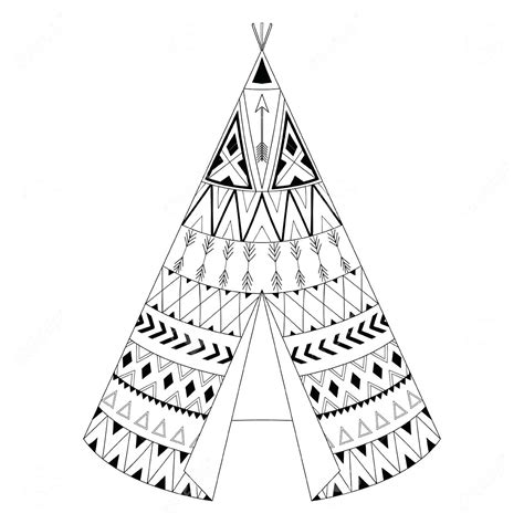 Tipi Drawing at GetDrawings | Free download