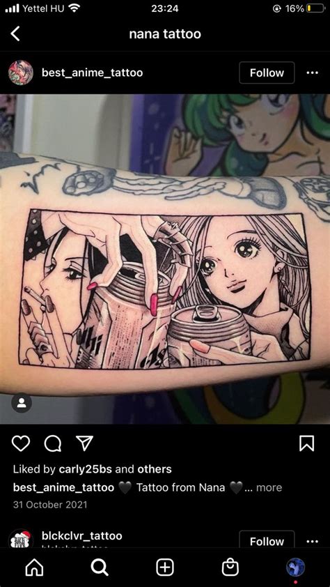 Pin By Mj On Tattoos Nana Tattoo Anime Tattoos Timeless Tattoo