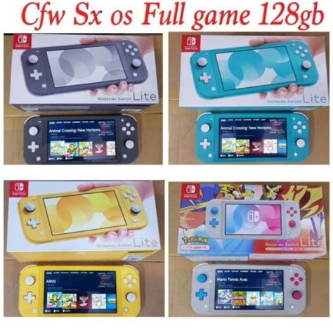 Promo NINTENDO SWITCH LITE CFW 128GB FULL GAME Diskon 33 Di Seller