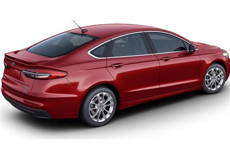 2020 Ford Fusion Gets New Rapid Red Metallic Color First Look