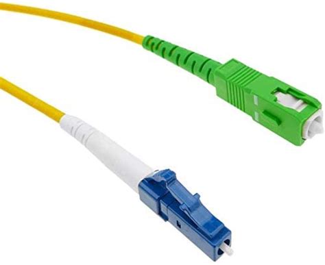 C Ble Fibre Optique Sc Apc Lc Upc Os Simplex Ref Elfcam