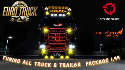 Tuning All Truck Package 1 44 1 45 ETS2 Mods