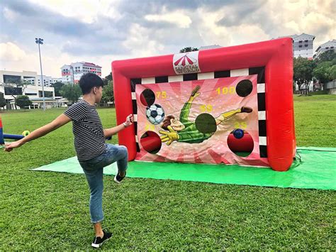 Large Inflatable Soccer Rental Singapore Carnival World