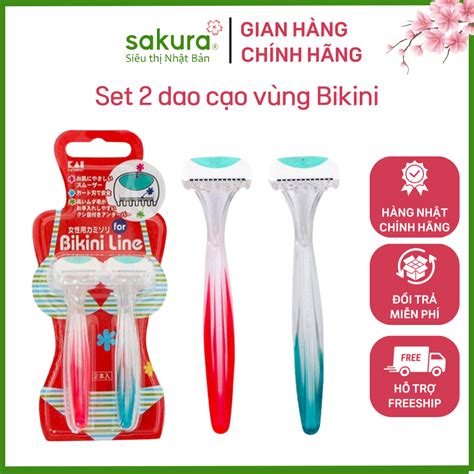 Set dao cạo vùng Bikini Hàng Nhật nội địa Shopee Việt Nam