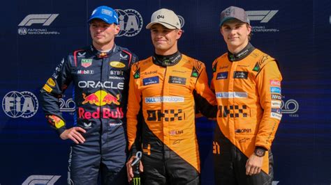 Lando Norris Prive Max Verstappen De La Pole Position Pour Le Grand