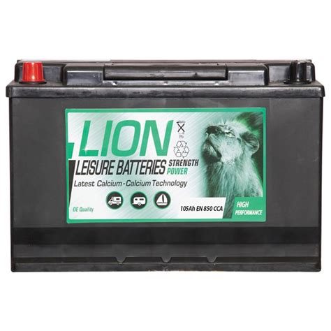 Lion Leisure Battery 679 105ah Euro Car Parts