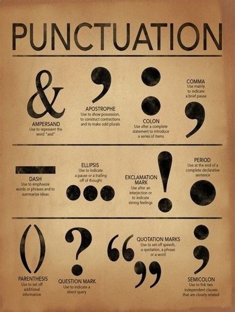 Punctuation Word Search