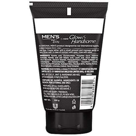 Buy Glow And Handsome Face Wash Instant Brightness Mens Rapid Action