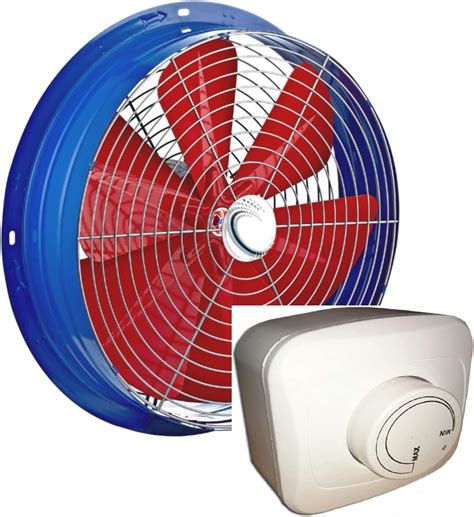 Uzman Versand Mm Ventilateur Mural Avec Variateur De Vitesse Watt