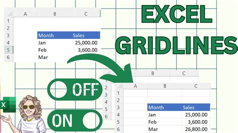 How To Show Or Hide Excel Gridlines In 2 Seconds Youtube