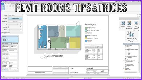 Revit Rooms A With Area And Schedule Tutorials Youtube