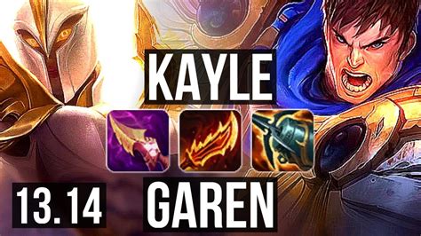 Kayle Vs Garen Top Quadra 6 Solo Kills Legendary Rank 10 Kayle