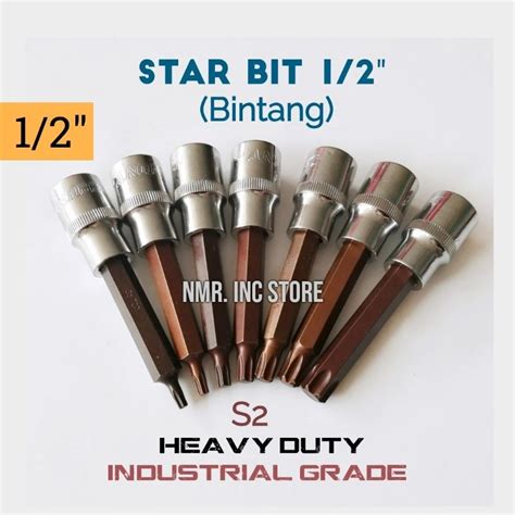 Jual Mata Kunci Shock Star Bit 1 2 Bintang T20 T25 T27 T30 T35 T40 T45