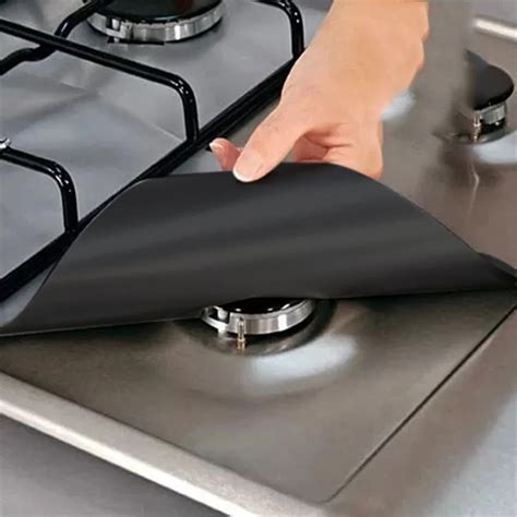 Aluminum Foil Gas Stove Protector Cover Reusable Liner Reusable Non ...