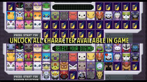 HOW TO UNLOCK ALL CHARACTER DIGIMON Digimon Rumble Arena MOD