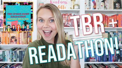 The Upside Down Readathon Is Back Plus My September TBR YouTube