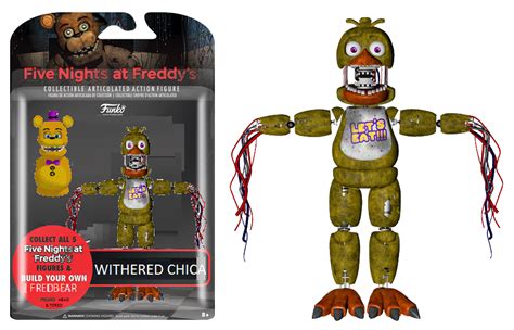 Withered Chica Funko Fan Made By Theapatonamedlarry21 On Deviantart