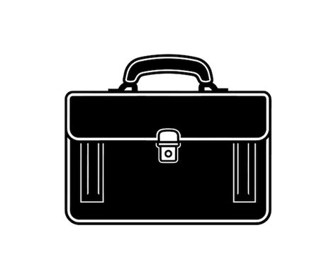 Premium Vector Briefcase Icon Illustration Vector