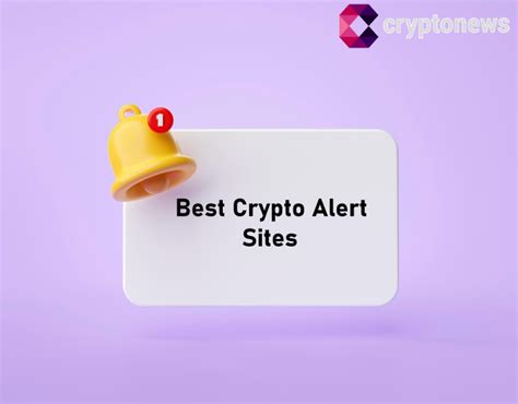 Best Crypto Alert Sites Get Free Crypto Alerts