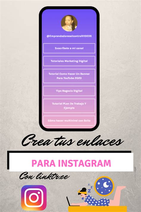 Linktree Para Instagram Múltiples Enlaces Ligas Para Instagram