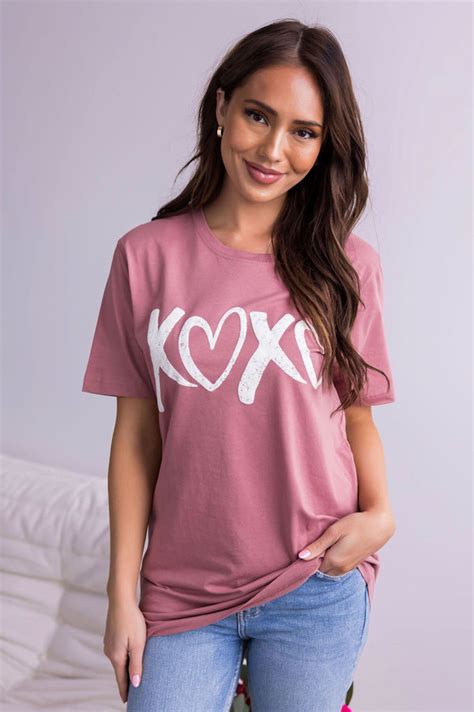 X S And O S Valentine Tee