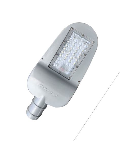 Metal BRLEP 45W LED V2 Bajaj LED Street Light For Outdoor Input