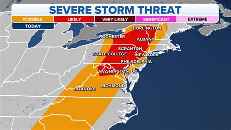 The Daily Weather Update From Fox Weather Severe Storms Target I 95