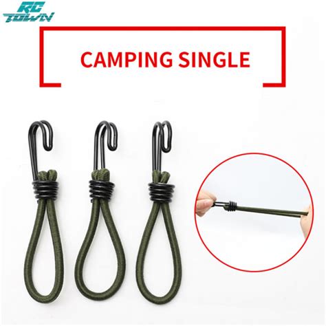 Outdoor Tent Elastic Buckle Latex Elastic Rope Camping Tent Canopy