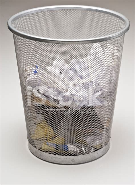 Officee Trash Can Stock Photo Royalty Free Freeimages