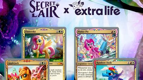 Magic: The Gathering My Little Pony Cards Support a Good Cause