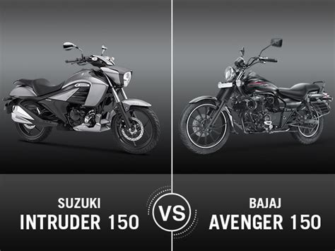 Suzuki Intruder Vs Bajaj Avenger Comparison Drivespark News