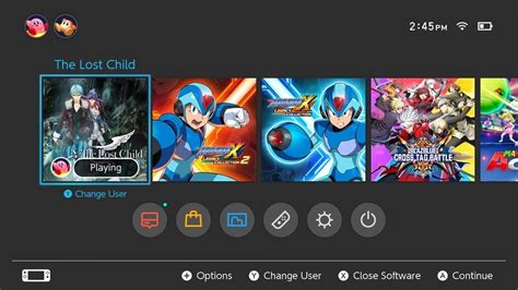 How Mega Man X Legacy Collection 1 And 2s Icons Look Like On Switch