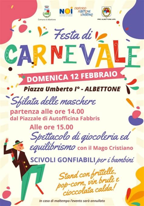 Festa Di Carnevale Pro Loco Venete