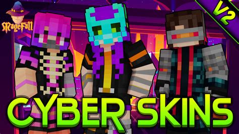 Cyber Skins V2 By Magefall Minecraft Skin Pack Minecraft