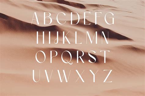 Modern Stylish Font Behance