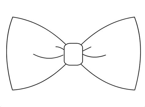 10 Printable Tie Templates Doc Pdf