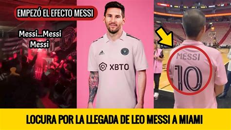 Empez La Locura De Los Hicnhas Por La Llegada De Leo Messi Al Inter De