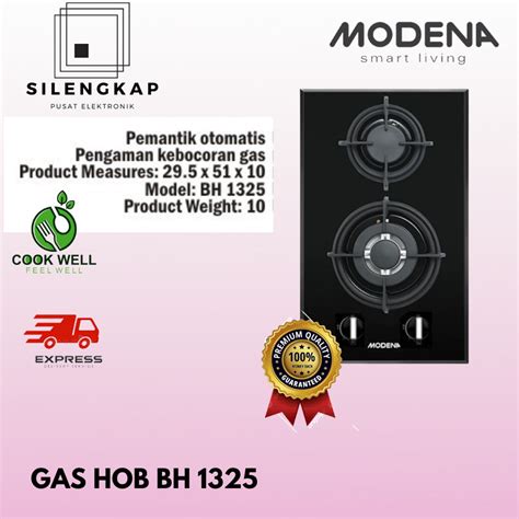 Jual Modena Crista Bh Kompor Tanam Built In Hob Gas Cm