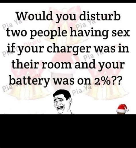 Would You Disturb Two People Having Sex If Your Charger Was In Their