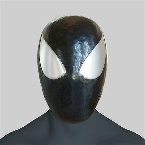 SPIDER MAN 2 COSPLAY MASK VENOM BLACK SUIT 3D model 3D printable | CGTrader