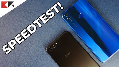 Honor View 10 VS Honor View 10 Lite Speedtest YouTube