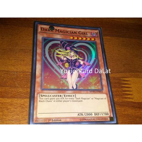 Thẻ Bài Yugioh Chính Hãng Mvp1 En056 Dark Magician Girl Ultra Rare Đồ Chơi Trẻ Em