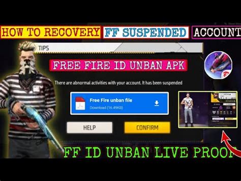 How To Recover Free Fire Suspended Account Ff Id Unban After Update