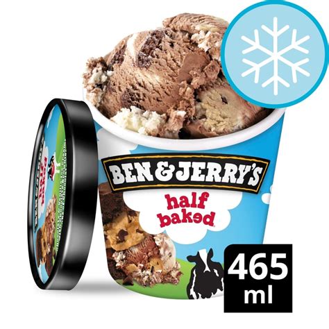 Review Ben Jerrys Half Baked Ice Cream Crazy Food Dude