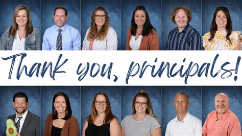 October Is National Principals Month Ridgefield School District