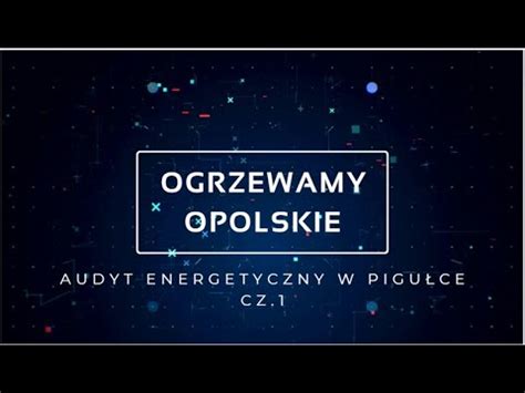 Audyt Energetyczny W Pigu Ce Cadela Project Ogrzewamy Opolskie