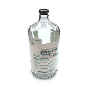 Empty Iv Glass Bottle Medline Industries Inc