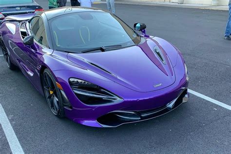 Mauvine Blue Mclaren 720s 6SpeedOnline Porsche Forum And Luxury Car